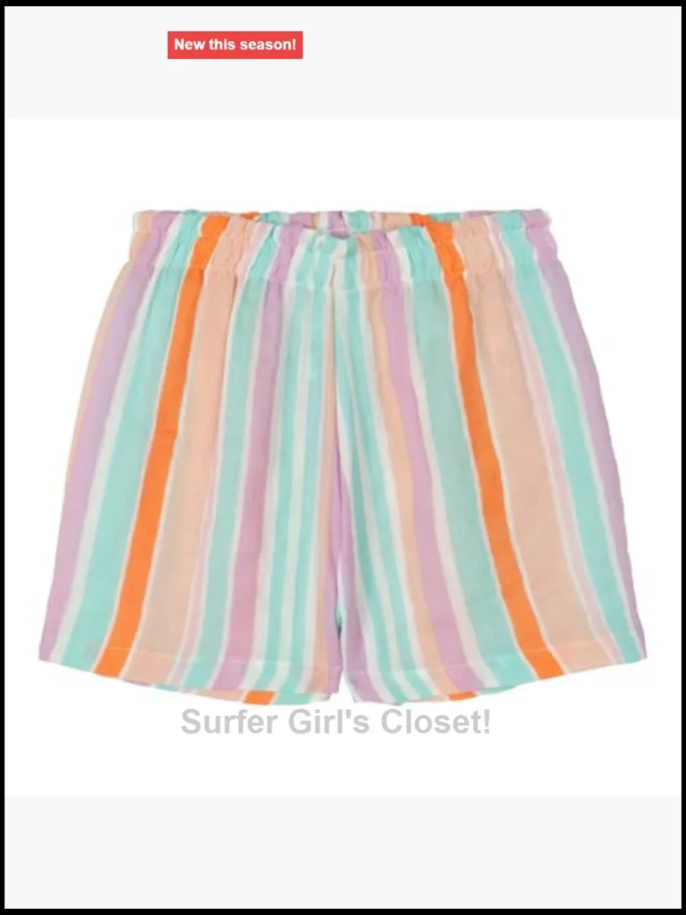 Girls' 2-Piece Short Sleeve Tee and Gauze Shorts Set
